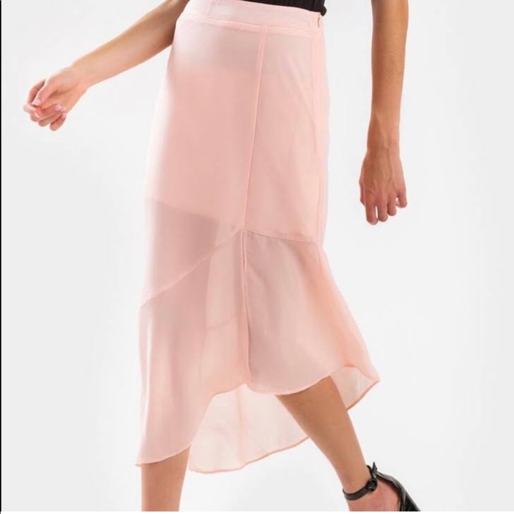 Francesca’s Front Slit Skirt